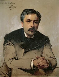 Porträt von Gabriel Faure (1845-1924)
